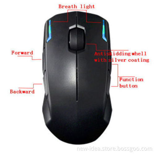 Gaming Mouse, Stylish Design, Working on Different Surface, 7 Keys, Different LED Colors Available